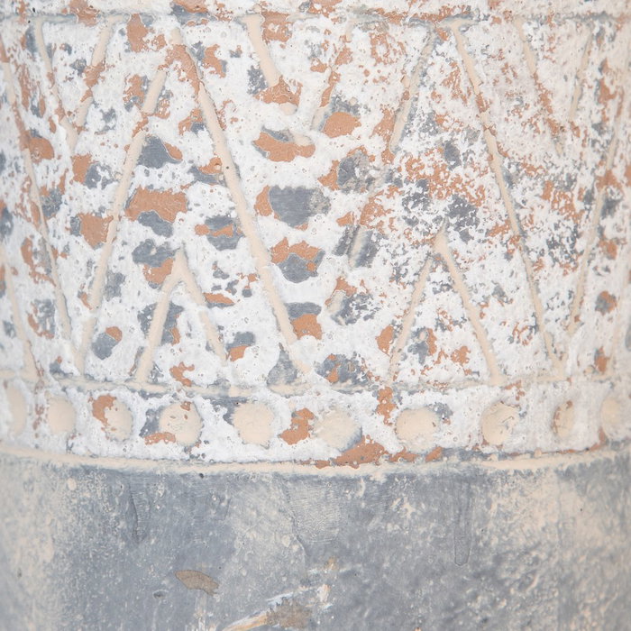 Macetero Cemento Decoración 8,50 X 8,50 X 12,50 cm (Set de 6)