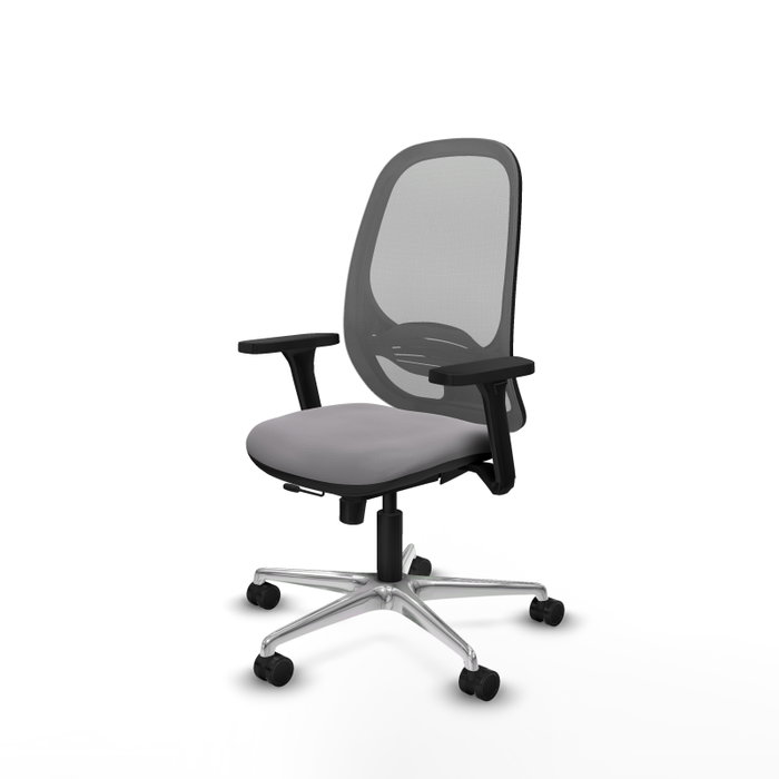 PIQUERAS Y CRESPO Silla de oficina Cilanco Gris con mecanismo Sincro/Traslack PIQUERAS Y CRESPO Silla de oficina Cilanco Gris con mecanismo Sincro/Traslack