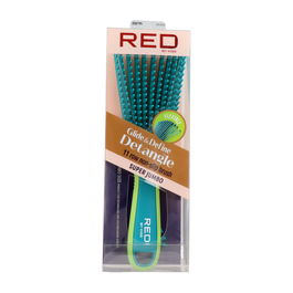 Red Kiss Ez Glide Jumbo Cepillo Desenredante Azul