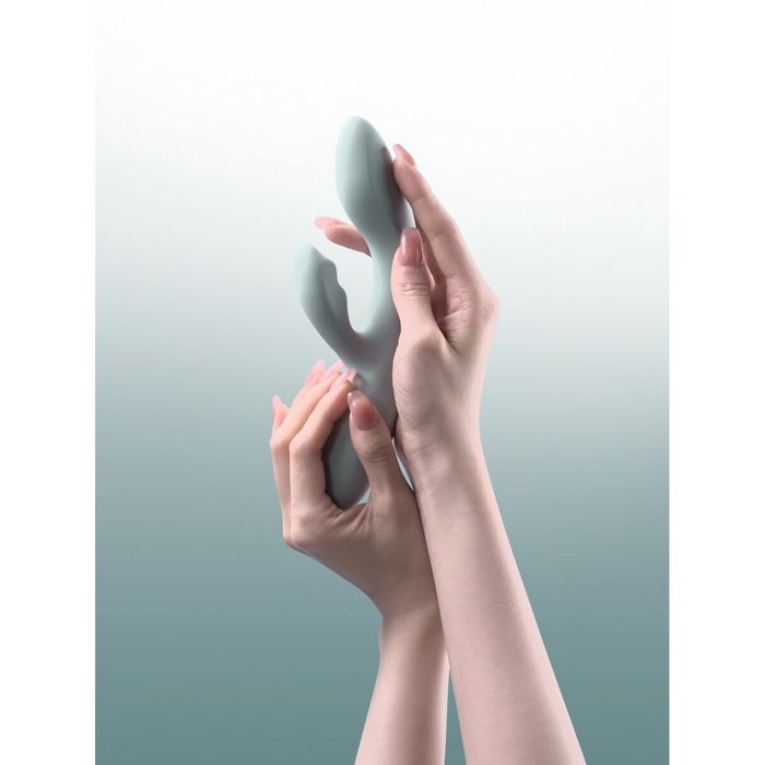 Vibrador Doble Estimulación Svakom Turquesa