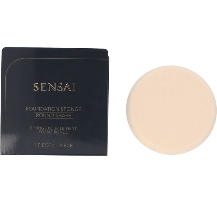Sensai Esponja de Maquillaje Redonda para Cutis Impecable, 1 Unidad