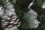 DKD Home Decor Árbol Navidad Moderna Green Forest 210 cm Verde LED 350