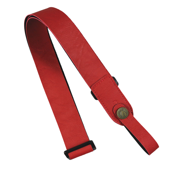 Correa para Guitarra, Bajo y Ukelele Serie Eco Vegana Roja Correa para Guitarra, Bajo y Ukelele Serie Eco Vegana Roja