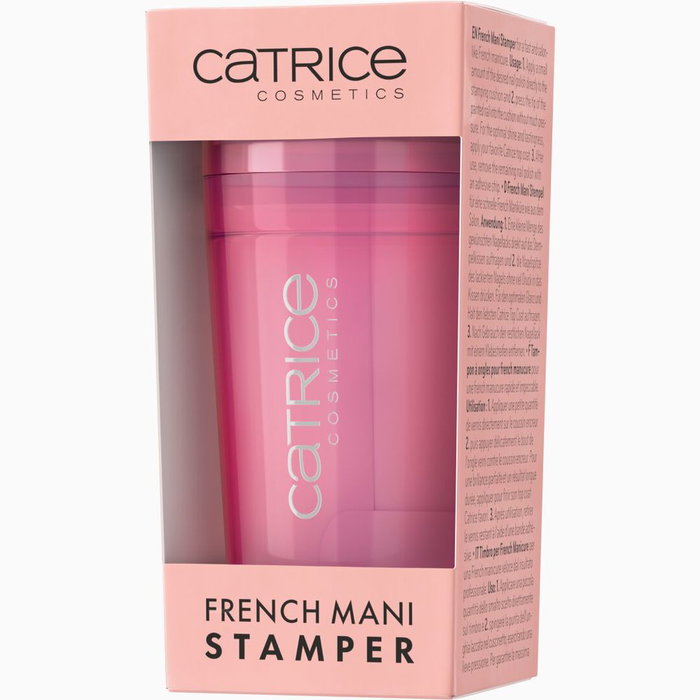 Catrice STAMPER Sello para Manicura Francesa, Rosa Translúcido, Fácil de Limpiar, 1 unidad Catrice STAMPER Sello para Manicura Francesa, Rosa Translúcido, Fácil de Limpiar, 1 unidad