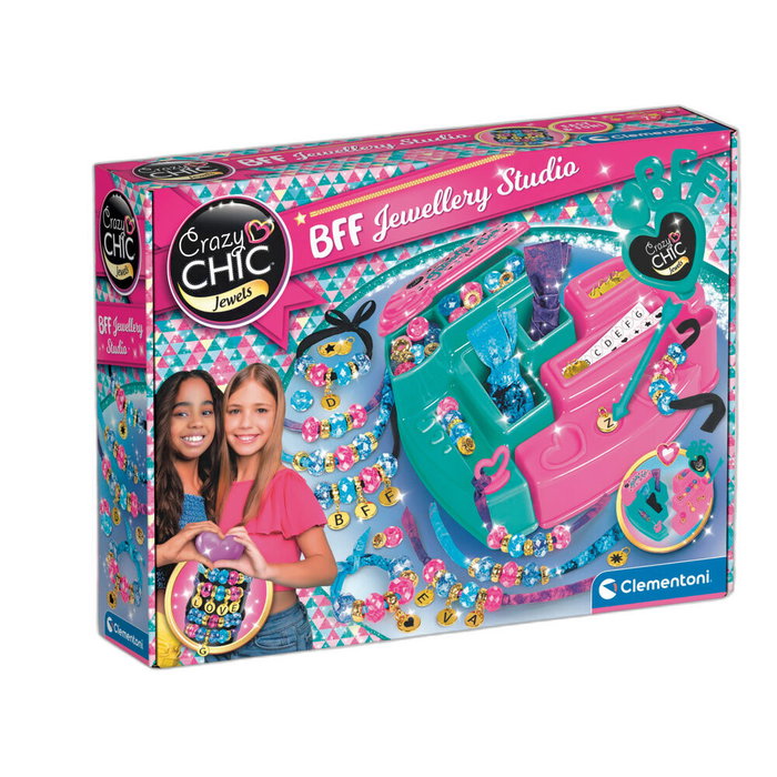 Clementoni Set de joyería BFF Crazy Chic