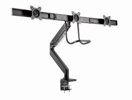 Gembird Soporte para Monitor 68.6 cm (27 pulgadas) de Escritorio, Color Negro - MA-DA3-03