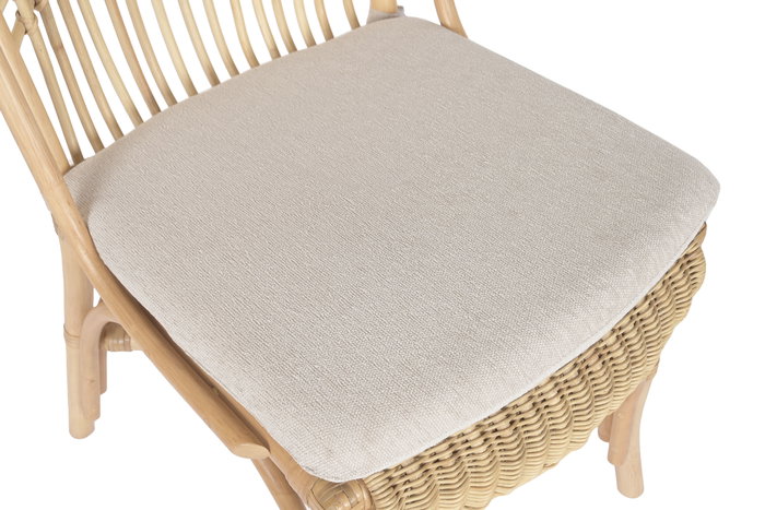 DKD Home Decor Silla Balines Beige Natural 67 x 97 x 54 cm (2 Unidades)