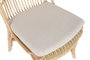 DKD Home Decor Silla Balines Beige Natural 67 x 97 x 54 cm (2 Unidades)