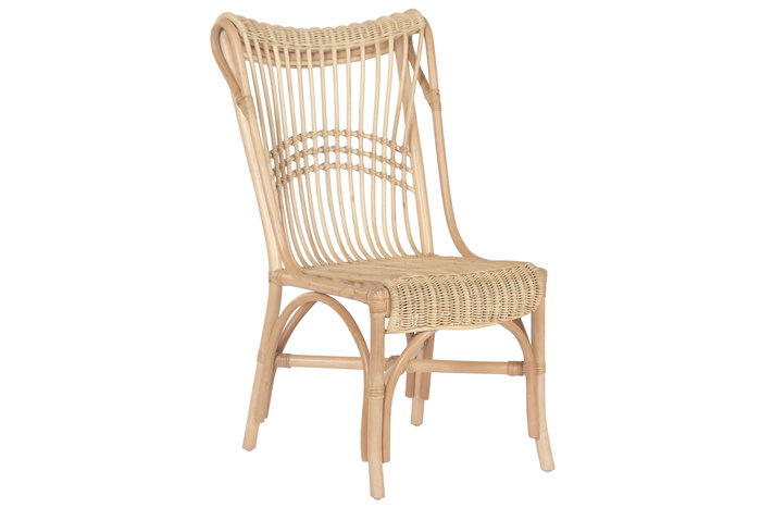 DKD Home Decor Silla Balines Beige Natural 67 x 97 x 54 cm (2 Unidades)