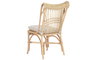 DKD Home Decor Silla Balines Beige Natural 67 x 97 x 54 cm (2 Unidades)