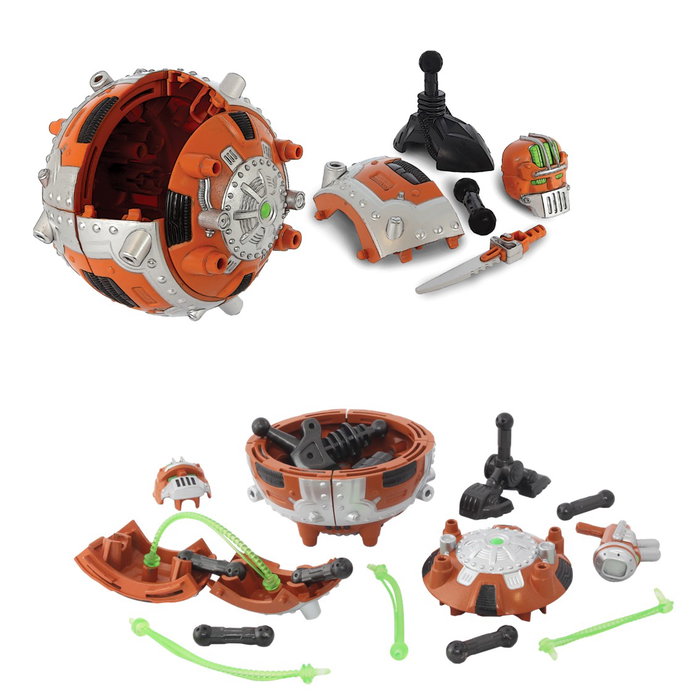 Bandai Gigabots Figura Aleatoria Robot Transformable Montable 33 Piezas Articulado Más de 30cm