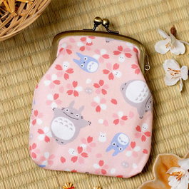 Mi vecino Totoro Monedero Round Totoro Cherry Blossoms