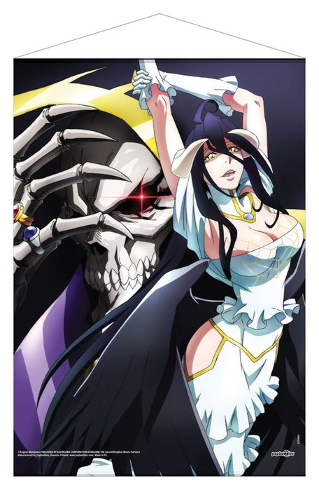Overlord Póster Tela Ainz Ooal Gown & Albedo 50 x 70 cm Overlord Póster Tela Ainz Ooal Gown & Albedo 50 x 70 cm