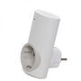 Enchufe WiFi Schuko Compatible con Amazon Alexa y Google Home, Control por Voz y Temporizador, 2300W, Blanco