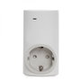 Enchufe WiFi Schuko Compatible con Amazon Alexa y Google Home, Control por Voz y Temporizador, 2300W, Blanco