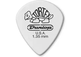 Dunlop Tortex Jazz III Bolsa 72 Unidades Púas Guitarra Blanca 1.35mm