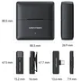 Vention NCAB0 Micrófono inalámbrico con clip USB tipo C - 2 unidades con receptor
