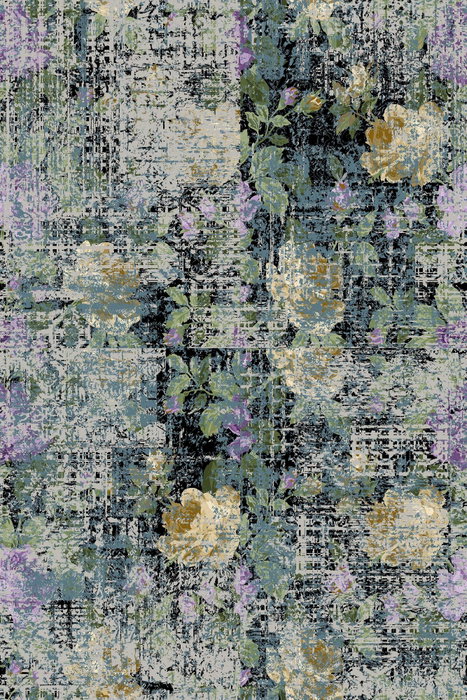 Conceptum Exfab290 Alfombra de Pasillo 80 x 300 cm, 100% Poliéster, Lavable a Máquina para una Decoración Elegante y Cómoda del Hogar
