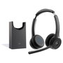 Cisco Headset 722 Auriculares Inalámbricos Negro Carbón con Base de Carga