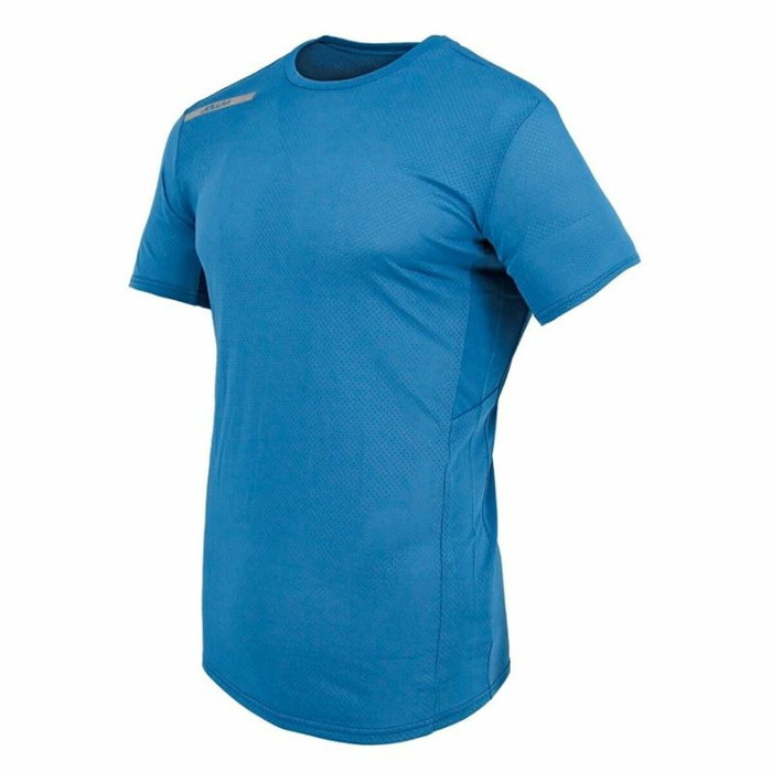Camiseta Deportiva de Manga Corta Joluvi Athlet Azul Azul cielo 24 Camiseta Deportiva de Manga Corta Joluvi Athlet Azul Azul cielo 24