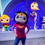 Funko WB Wonder Woman Disfraz Media Máscara Talla 7-9 Años +8 Años