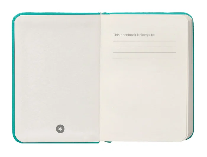 Antartik Antartik Notes Cuaderno Tapa Dura A7 Turquesa Hojas Lisas 80 Hojas 80 gr FSC