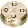 Kenwood A 910004 Maccheroni Metal Pasta Maker Die, Bronce