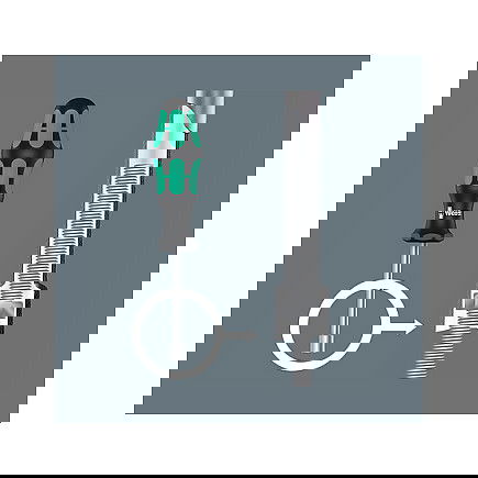 Wera Kraftform Kompakt SH2 15tlg Llave Combinada 10,13 mm Cruzar Plano Llave de Vaso Acero Inoxidable Negro Wera Kraftform Kompakt SH2 15tlg Llave Combinada 10,13 mm Cruzar Plano Llave de Vaso Acero Inoxidable Negro