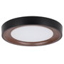 Plafón LED Decorativo 30W CCT 3000-6000ºK Negro