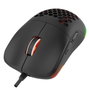 Rampage BLINK Ratón Gaming con Cable USB, 12800 DPI, RGB, Sensor Óptico, Negro