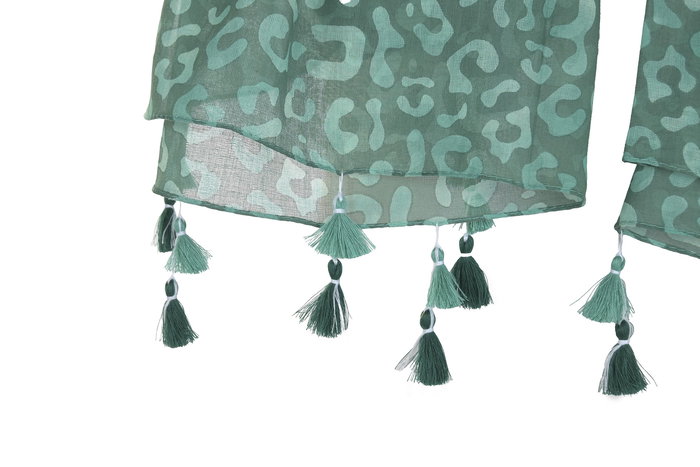 DKD Home Decor Foulard Mediterraneo Marron Rosa 180 x 110 cm (3 Unidades)