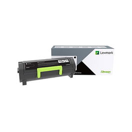 Lexmark Toner 56F0HA0 Negro, Cartucho de Tóner Compatible para Lexmark MX321adn MS321dn, Rendimiento 15000 Páginas
