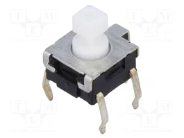 Aratas Microconmutador TACT B3W-1150 Blanco SPST-NO THT