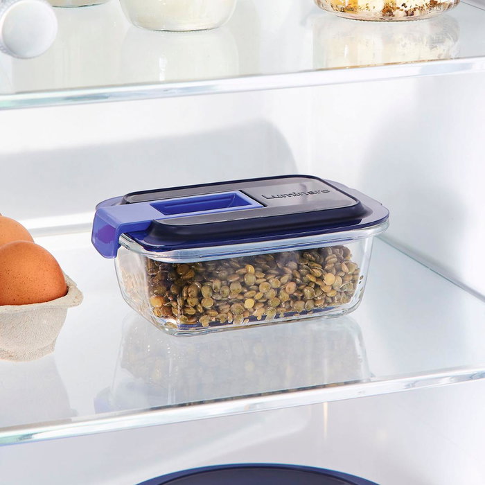 Recipiente Rectangular Hermetico Easy Box Luminarc 38 cL