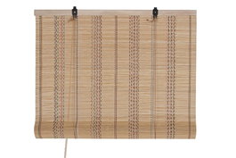 DKD Home Decor Estor Enrollable de Bambú Multicolor 60x175 cm