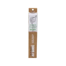 BIOBAMBU Cepillo Dental Bambu Zero Infantil Suave 1Ud. Vegano 0% Plástico