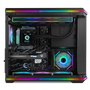 NOX Hummer Anvil Semitorre ATX Cristal Curvo ARGB 5 Ventiladores Negro