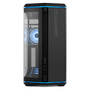 NOX Hummer Anvil Semitorre ATX Cristal Curvo ARGB 5 Ventiladores Negro