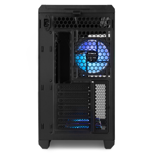 NOX Hummer Anvil Semitorre ATX Cristal Curvo ARGB 5 Ventiladores Negro