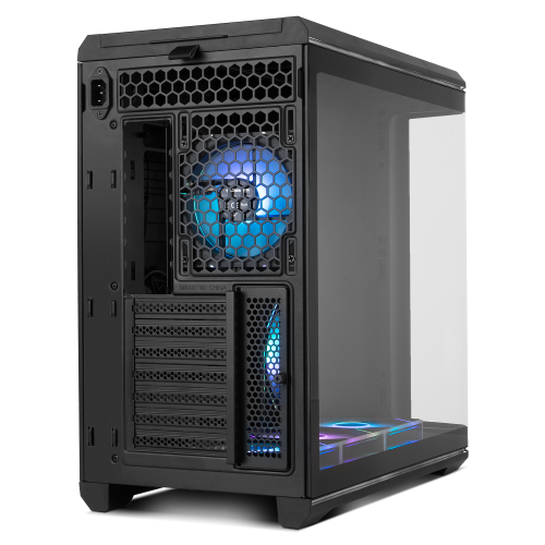 NOX Hummer Anvil Semitorre ATX Cristal Curvo ARGB 5 Ventiladores Negro