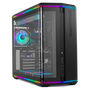 NOX Hummer Anvil Semitorre ATX Cristal Curvo ARGB 5 Ventiladores Negro