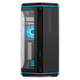 NOX Hummer Anvil Semitorre ATX Cristal Curvo ARGB 5 Ventiladores Negro
