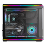 NOX Hummer Anvil Semitorre ATX Cristal Curvo ARGB 5 Ventiladores Negro