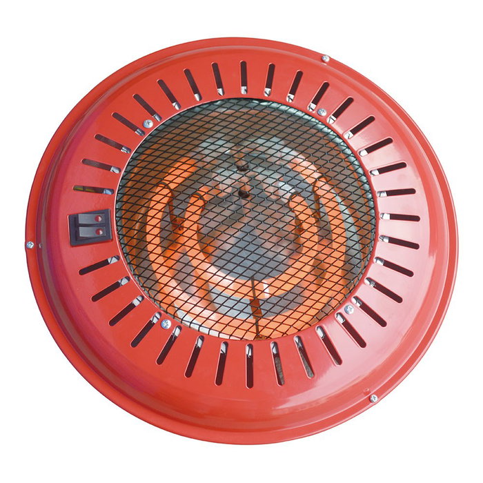 HTW Brasero Eléctrico de Cuarzo 800W Rojo HTW Brasero Eléctrico de Cuarzo 800W Rojo