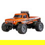 AMEWI RC Monstertruck Die-Cast 1:64 22705 RTR Naranja, con Motor Eléctrico y Luces, Radio Control 2.4 GHz para Niños de 6+ Años