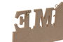 DKD Home Decor Guardallaves MDF y Metal Home 2 Surtido