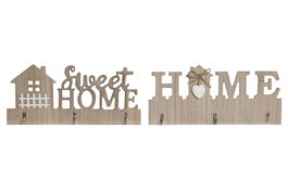 DKD Home Decor Guardallaves MDF y Metal Home 2 Surtido