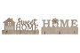 DKD Home Decor Guardallaves MDF y Metal Home 2 Surtido