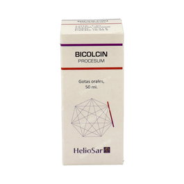 HELIOSAR Bicolcin Procesum - Suplemento con Zinc, Artemisa, Cardo Mariano y Vitamina C - 50 ml