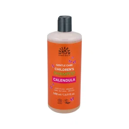 URTEKRAM Champú Infantil Caléndula 500 ml para Niños - Suave, Eco Vegan y COSMOS ORGANIC con Aloe Vera y Magnolia